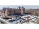 Sweeping city view from rooftop showcasing industrial buildings and downtown cityscape at 1499 Blake St # 6K, Denver, CO 80202