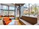 Inviting lobby area with comfortable seating and a view of the surrounding cityscape at 1499 Blake St # 6K, Denver, CO 80202