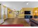 Spacious open-concept featuring wood floors, and natural lighting at 3280 S Ouray Way, Aurora, CO 80013