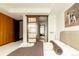 Bedroom features a warm bed and a sliding door leading to an ensuite bathroom at 1133 14Th St # 1850, Denver, CO 80202
