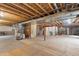 Spacious unfinished basement offering endless possibilities for customization and expansion at 1752 Peninsula Cir, Castle Rock, CO 80104