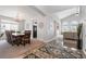 Open dining room flows into living space, perfect for entertaining and Gathering gatherings at 1752 Peninsula Cir, Castle Rock, CO 80104