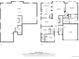 Floor plan shows total square footage for both floors of the house at 1752 Peninsula Cir, Castle Rock, CO 80104