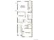 Second floor plan featuring primary bedroom with primary bath and walk-in closet and 2 additional bedrooms at 17105 E Alameda Pkwy, Aurora, CO 80017