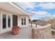 Entrance to home showing the large pot with rock retaining wall at 1904 S Union Pl, Lakewood, CO 80228