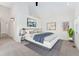 Serene main bedroom featuring modern decor, clean lines and ample natural light at 1904 S Union Pl, Lakewood, CO 80228