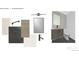 Contemporary powder bath showcasing sleek fixtures, elegant finishes, and a minimalist design at 4481 Raleigh St, Denver, CO 80211