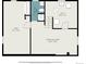 Basement floor plan showing recreation room, bathroom, utility room, and additional space at 2465 W Mosier Pl, Denver, CO 80223