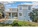 View of the home's backyard with a charming patio at 3532 Springbriar Dr, Castle Rock, CO 80109