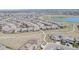 Aerial view of the neighborhood, showcasing the community's layout and amenities at 14582 Mission Walk Loop, Parker, CO 80134