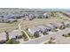 Aerial view of the home in a Primary-planned community with walking trails at 14582 Mission Walk Loop, Parker, CO 80134