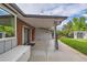 Covered patio perfect for relaxing or entertaining and lush lawn with storage shed at 7112 S Platte Canyon Dr, Littleton, CO 80128