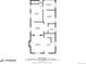 A detailed floor plan illustrating the layout of the home's first level, with measurements for all rooms at 400 S Gilpin St, Denver, CO 80209
