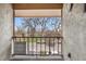 Balcony view overlooking a street and foliage at 1021 Carr St # 37, Lakewood, CO 80214