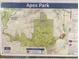Detailed park map of Apex Park, highlighting trails, sensitive areas, and recreational information for outdoor enthusiasts at 229 Berthoud Way, Golden, CO 80401