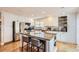 Modern kitchen featuring stainless steel appliances and a large island at 702 Windmill Pl, Highlands Ranch, CO 80126