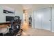 Comfortable office space with bright light and organized storage at 859 Equinox Dr, Erie, CO 80516