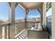 Scenic balcony featuring outdoor seating and mountain views, perfect for relaxation at 2363 S Lupine Way, Denver, CO 80228