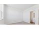 Bright bedroom near a bathroom at 6840 Merseyside Ln, Castle Pines, CO 80108