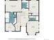 Second story floor plan showing primary bedroom, additional bedrooms, laundry, and bathrooms at 12051 E Lake Cir, Greenwood Village, CO 80111