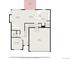 Layout of the home showcasing the living room, kitchen, dining, and garage areas at 12051 E Lake Cir, Greenwood Village, CO 80111