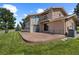 Contemporary home with patio and landscaping at 9696 E Sand Lily Ln, Parker, CO 80134