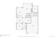 Floor 1 layout features an open living area, kitchen, deck, office, and garage at 7485 S Jackson Gap Way, Aurora, CO 80016