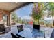 Outdoor patio featuring a view of the surrounding landscape at 28154 Belle Mont Trl, Conifer, CO 80433