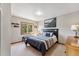 Cozy bedroom with neutral walls, a window, and carpeted flooring at 278 Snowshoe Cir, Breckenridge, CO 80424
