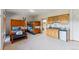Spacious bedroom featuring bunk beds, a wet bar, and lots of natural light at 278 Snowshoe Cir, Breckenridge, CO 80424