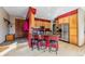 Stylish kitchen featuring stainless steel appliances, a breakfast bar, and modern cabinetry and design at 278 Snowshoe Cir, Breckenridge, CO 80424