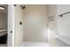 Modern shower featuring a new shower head, and updated tile at 4910 Alcott St, Denver, CO 80221