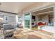 A spacious deck features a grilling area and comfortable lounge seating right off the interior living space at 22773 E Narrowleaf Cir, Aurora, CO 80016