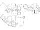 Detailed floor plan showcasing the layout of this luxurious home, including room dimensions and overall design at 8717 Ridgepoint Dr, Castle Pines, CO 80108