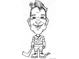 Illustration of Joe Sakic, former Avalanche captain, holding a hockey stick at 10685 Cherrybrook Cir, Highlands Ranch, CO 80126