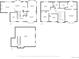 A detailed floor plan of the second and third floors highlighting bedroom and living spaces at 12752 W Dakota Ave, Lakewood, CO 80228