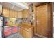 Garage with work bench and tool storage at 4992 White House Trl, Evergreen, CO 80439