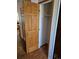 View of hallway closet with open door and closet rod at 16835 E Harvard Pl, Aurora, CO 80013