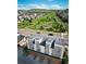 Modern townhome with solar panels, adjacent to a green space with mountain views at 10154 Belvedere Loop, Lone Tree, CO 80124