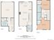 Detailed floor plan showcasing the layout of this home's three floors, including dimensions of each room at 10154 Belvedere Loop, Lone Tree, CO 80124