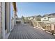 Exterior view of wood deck and patio furniture at 24437 E Powers Ave, Aurora, CO 80016