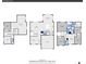 An overview of the home's complete floorplan, including all levels and room dimensions for a comprehensive view at 3310 Quicksilver Rd, Frederick, CO 80516