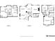 Detailed floor plan showcasing the layout of a multi-story home with labeled rooms and dimensions at 12742 Vrain St, Broomfield, CO 80020