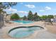 Relaxing spa and pool area offering the perfect combination of leisure and luxury at 9692 W Coco Cir # 304, Littleton, CO 80128