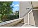 Private outdoor deck space with shaded area, ideal for relaxation and enjoying the surrounding greenery at 5250 S Huron Way # 3-205, Littleton, CO 80120