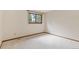 Clean bedroom with wall to wall carpeting and a window that has scenic outdoor views at 1025 S Butler Way, Lakewood, CO 80226
