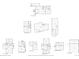 Detailed floor plans of the main house, guest house, and detached buildings with dimensions and layout at 1335 S Kio St, Watkins, CO 80137