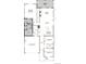Detailed floor plan showcasing the layout of the home, including bedrooms, kitchen, and garage at 8360 Snake River St, Littleton, CO 80125