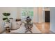 Bright living room with hardwood floors and stylish furniture, perfect for relaxation at 22367 Quail Run Dr, Parker, CO 80138