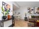 Bright dining area with a view of the kitchen and living room at 3082 S Wheeling Way # 410, Aurora, CO 80014